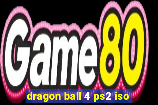 dragon ball 4 ps2 iso